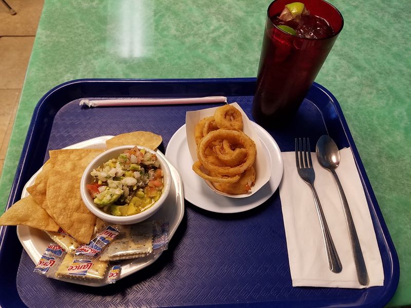 The Lighthouse Seafood food